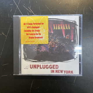 Nirvana - MTV Unplugged In New York CD (VG+/M-) -grunge-